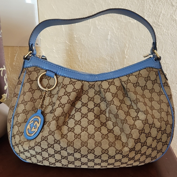 Gucci Limited Edition Sukey Hobo Azure - Picture 1 of 13